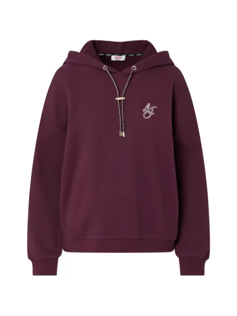 LIU JO hooded sweatshirt Purple TF6070FS09191718