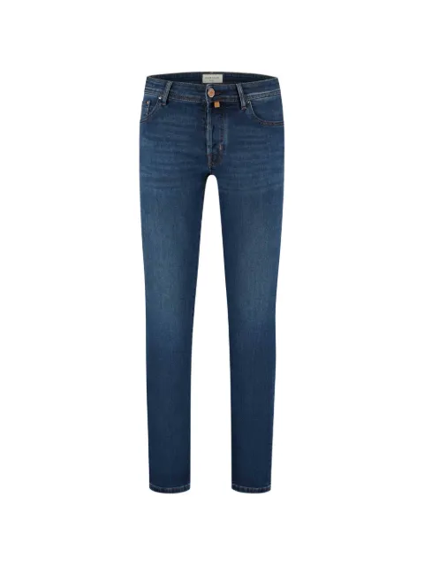 Jacob Cohën faded-effect whiskered jeans Blue JUMQE007057P3621V1200D