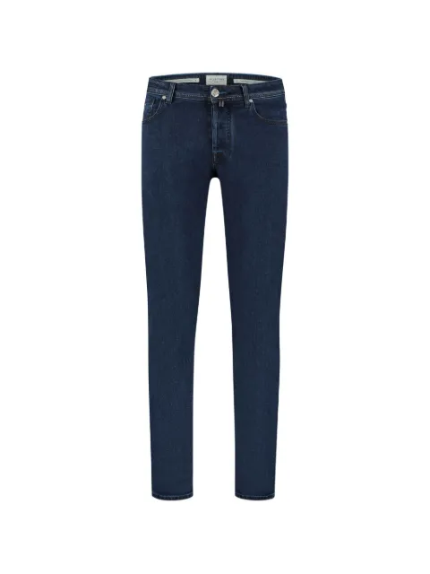 Jacob Cohën logo-patch slim-fit jeans Blue JUMQM004055P3621R2100D