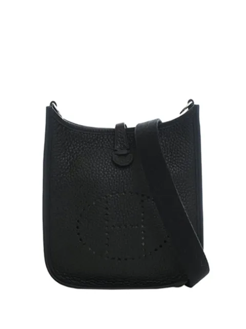 Hermès Pre-Owned 2022 Clemence Evelyne 16 Amazone crossbody bag Black PH8RU285RU3BEJXR