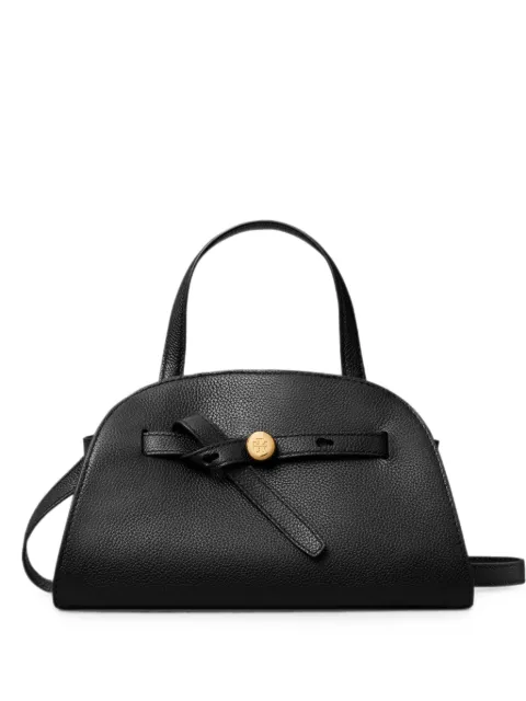 Tory Burch small Romy leather tote bag Black 179989