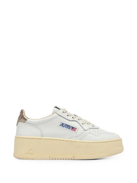 Autry Medalist platform sneakers White PTLWLL27