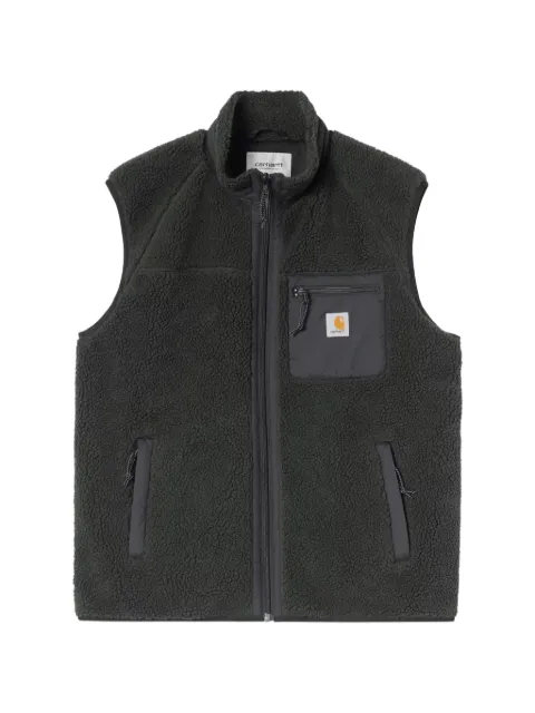 Carhartt WIP Prentis fleece-texture zip-up gilet Green I035698