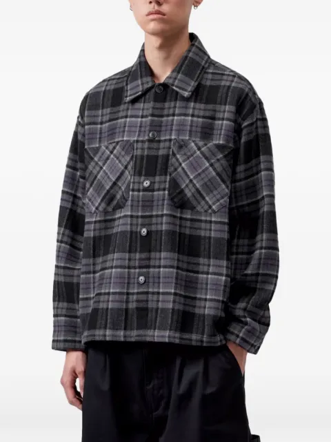 Carhartt WIP Parson check-pattern shirt Grey I037051