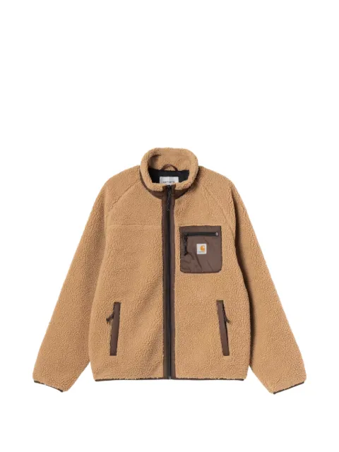 Carhartt WIP Prentis Liner fleece-texture logo-patch jacket Neutrals I035696