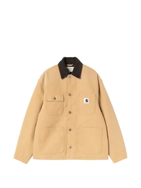 Carhartt WIP OG Michigan logo-patch coat Neutrals I035671