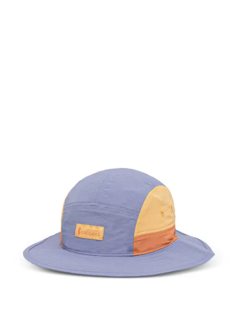COTOPAXI logo-patch panelled bucket hat Blue S23469U465
