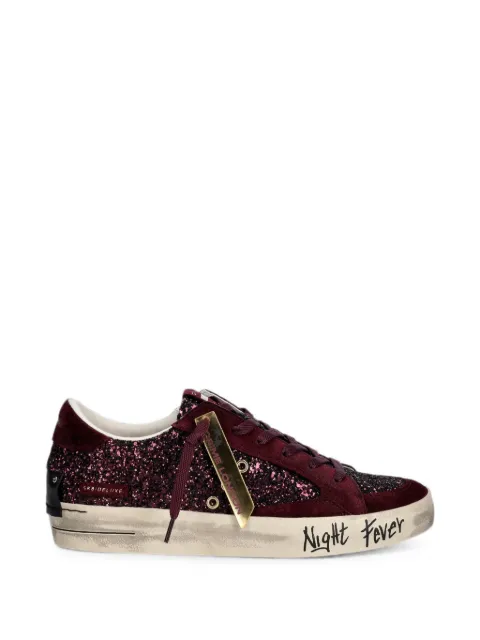 Crime London SK8 Deluxe glitter-embellished sneakers Purple 23100AA9