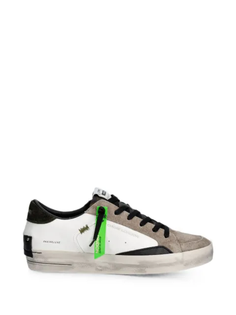 Crime London SK8 Deluxe panelled sneakers White 10105AA9