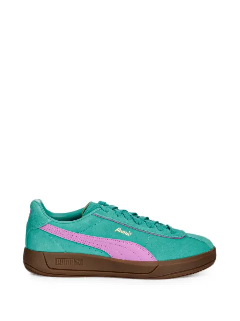 PUMA Club Klassika panelled sneakers Green 400718