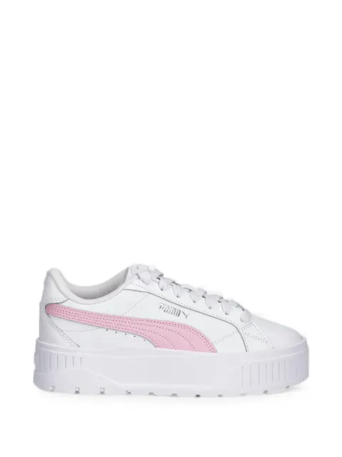 PUMA Karmen II leather platform sneakers White 397456
