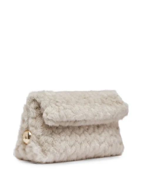 LIU JO Riccy bag in faux fur Neutrals AF6097E1168