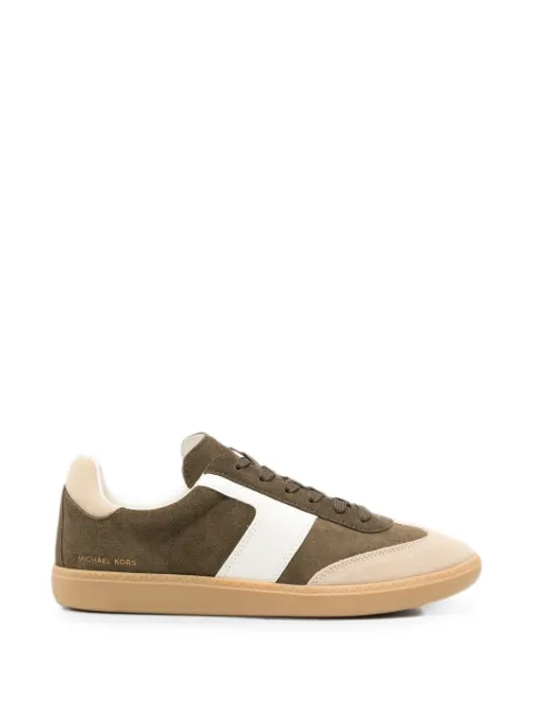 Michael Michael Kors Jovie panelled lace-up sneakers Green 43T6JVFS1S