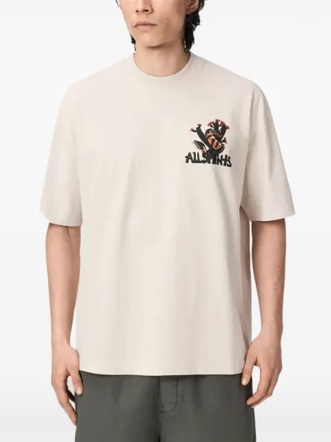 AllSaints Cacti graphic-print T-shirt Neutrals M044PE