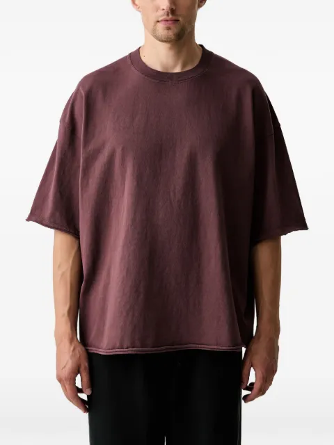 American Vintage Afoma cotton T-shirt Red MAFO02B