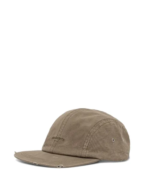 AllSaints Jesse distressed baseball cap Green M106XE