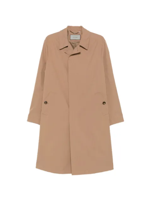 Canali button-fastening storm-flap jacket Neutrals O10531SG03523