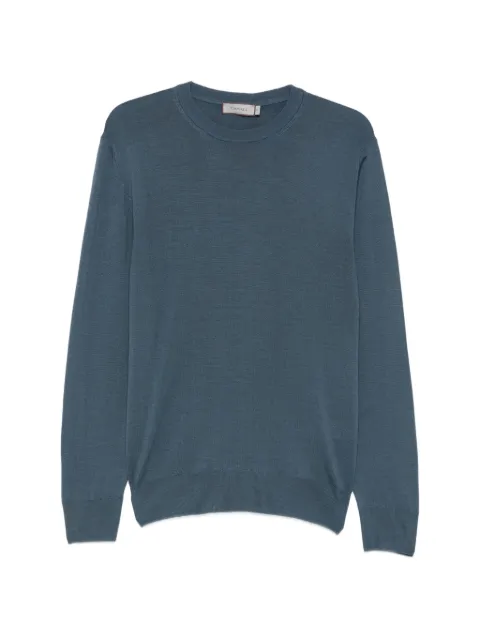 Canali wool crew-neck sweater Blue C0012MK01149