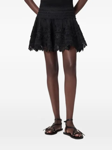 AllSaints Lillith A-line mini skirt Black W079RE