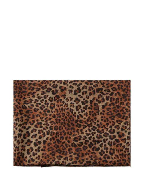 MC2 Saint Barth animal-print sarong skirt Neutrals TAIT001