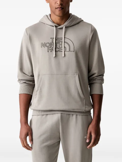 The North Face Drew Peak Light logo-embroidered drawstring hoodie Grey NF0A8C1B