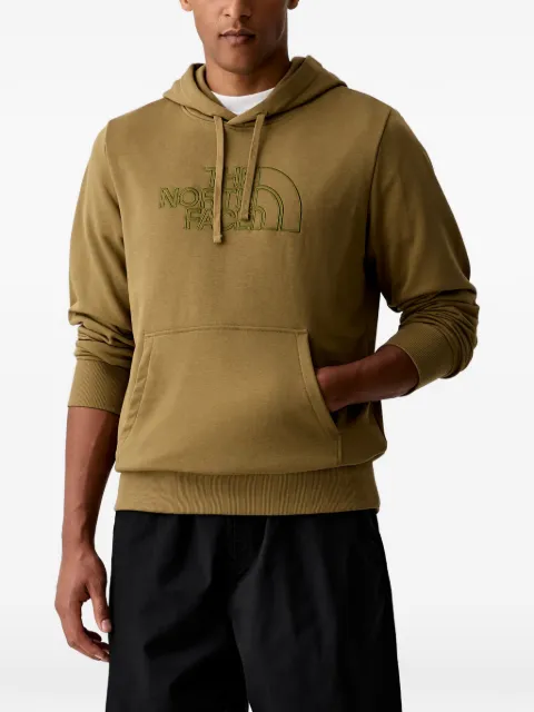 The North Face Drew Peak Light logo-embroidered drawstring hoodie Green NF0A8C1B