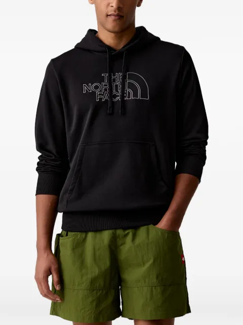 The North Face Drew Peak Light logo-embroidered hoodie Black NF0A8C1B