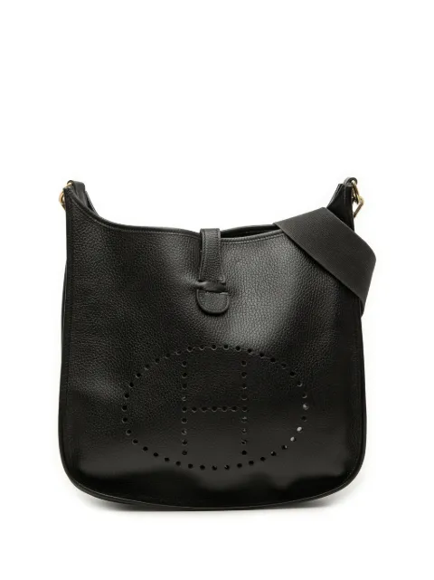 Hermès Pre-Owned 1996 Clemence Evelyne I 33 crossbody bag Black D70OOS6ETQ17P929
