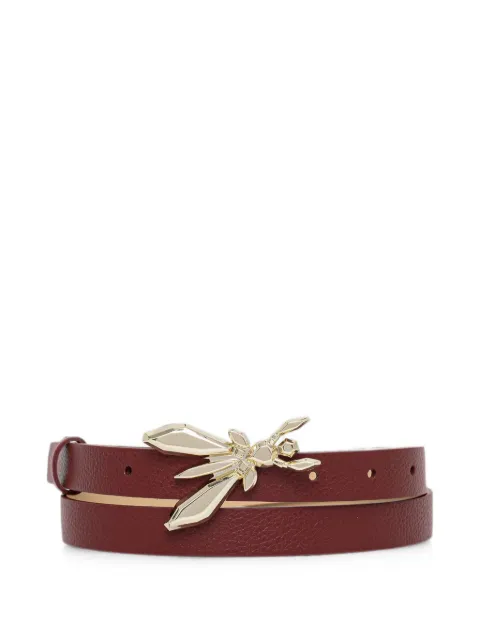 Patrizia Pepe Fly buckle leather belt Red 8W0016L001