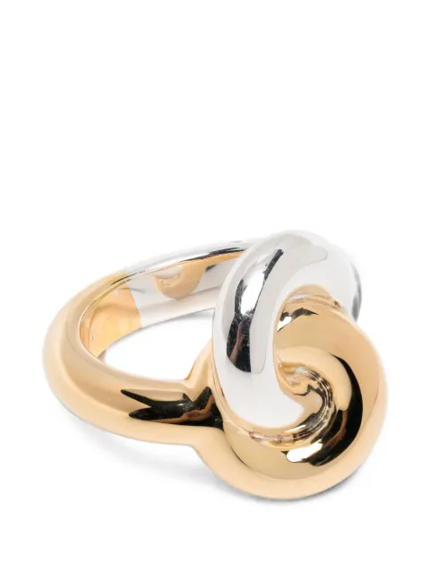 Uncommon Matters Cumulus Knot ring Silver KCRI01BICOLOR