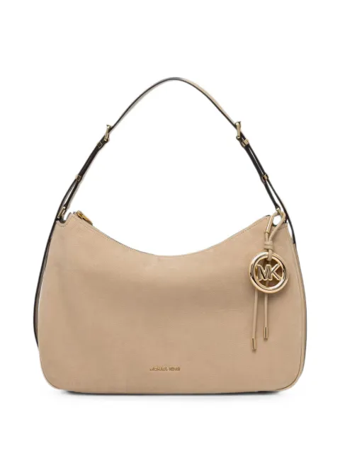Michael Michael Kors Nolita logo-plaque shoulder bag Neutrals 30F5GY5M2L