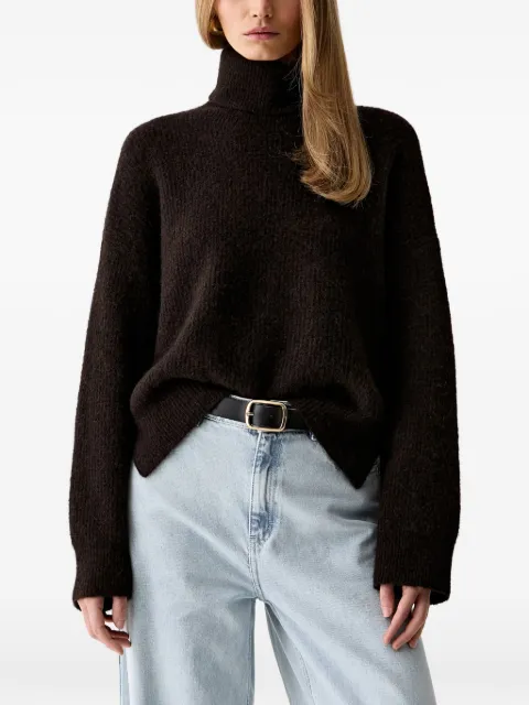 Gestuz AlphaGZ roll-neck sweater Brown 10909333
