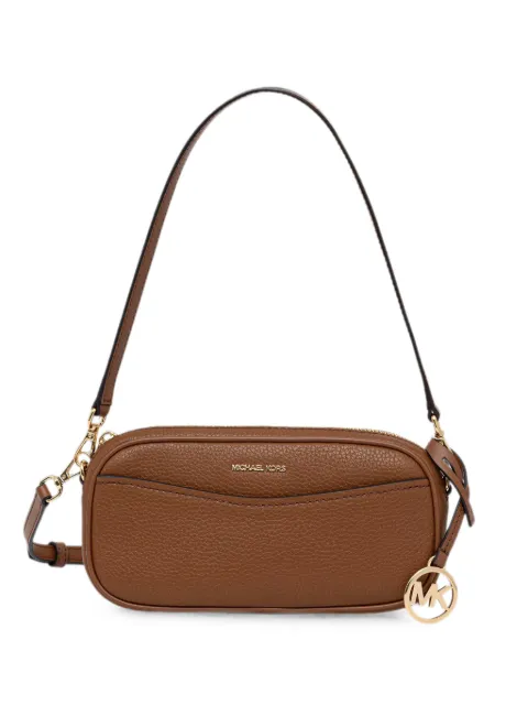 Michael Michael Kors May pebbled leather shoulder bag Brown 32T6GX5C1L