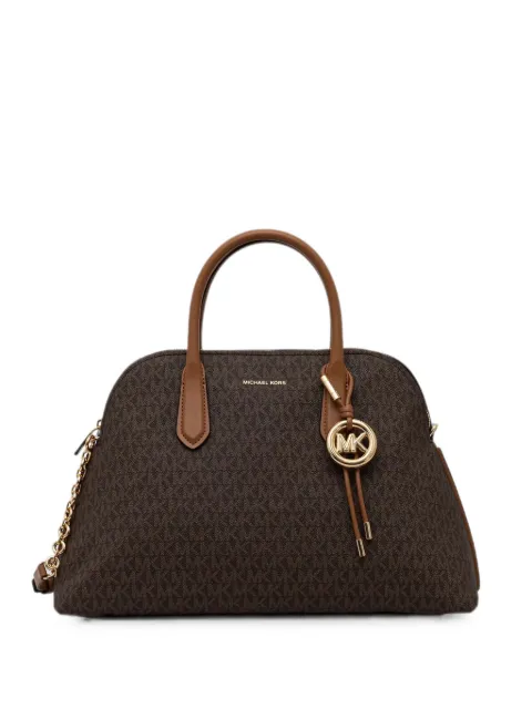 Michael Michael Kors logo-pattern tote bag Brown 30T6GX4S7B