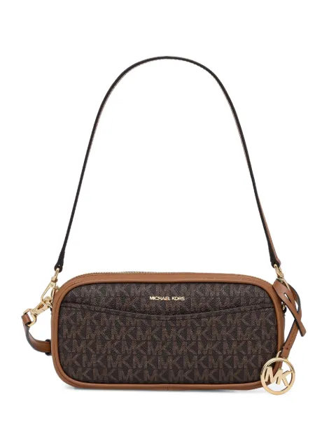 Michael Michael Kors logo-print shoulder bag Brown 32T6GX5C1B