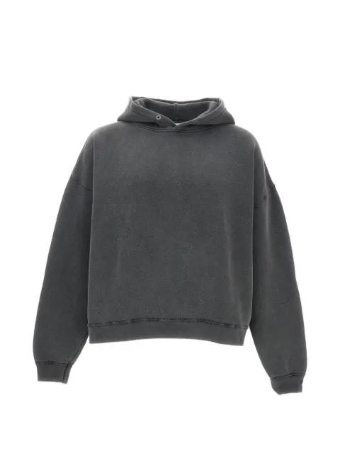 Sunflower boxy-cut organic-cotton hoodie Grey 20671950