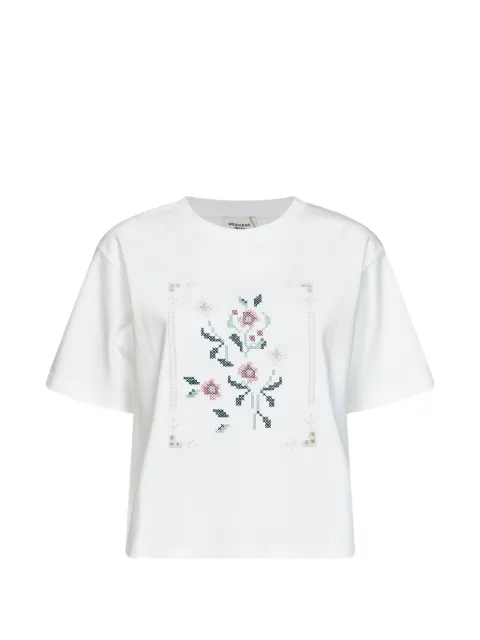 Weekend Max Mara logo-embroidered T-shirt White 2625976051600