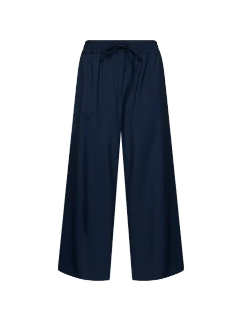 Weekend Max Mara drawstring wide-leg trousers Blue 2625136131600WKDELMO