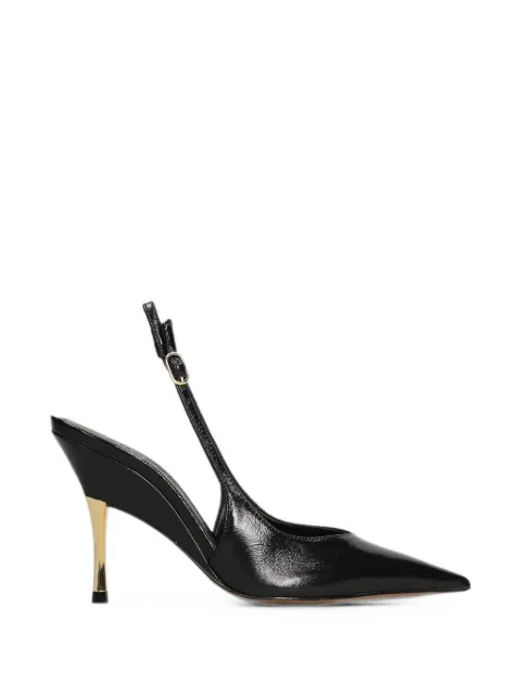 Arezzo slingback pointed-toe pumps Black A1408100010002