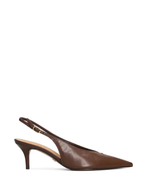 Arezzo buckle-fastening pointed-toe pumps Brown A1385500100003
