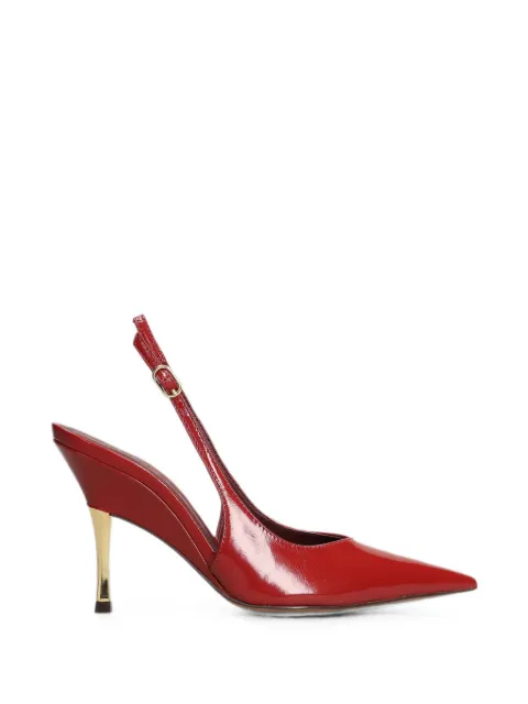 Arezzo buckle-fastening leather pumps Red A1408100010004