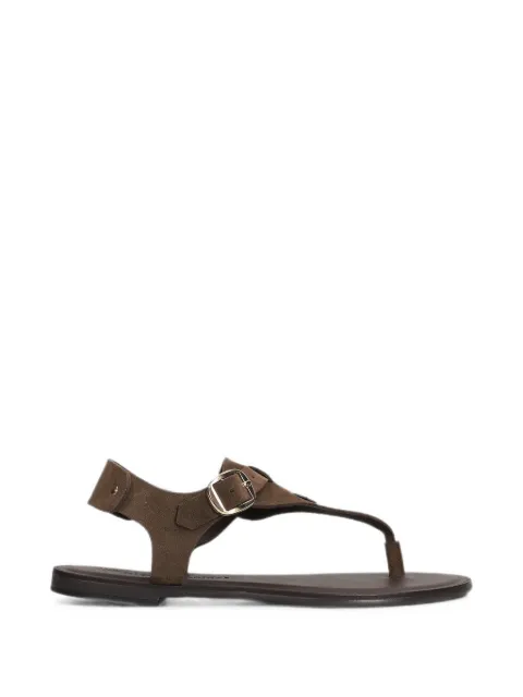 Nicolas Lainas buckle-fastening sandals Brown 653S