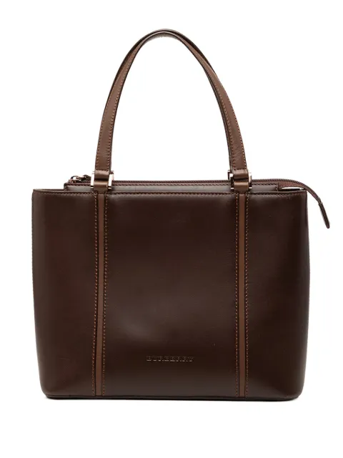 Burberry Pre-Owned 2000-2017 Leather handbag Brown I6P8OVI6J1W85EVW