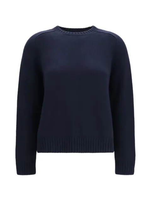 Loro Piana cashmere crew-neck sweater Blue FAM9054