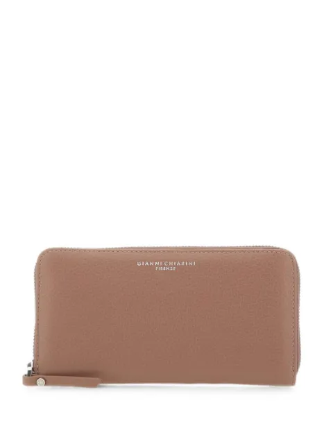 GIANNI CHIARINI Grain leather wallet Pink PF5042GRNMARABOU