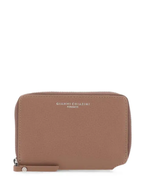 GIANNI CHIARINI Dollaro leather wallet Neutrals PF6008GRNMARABOU
