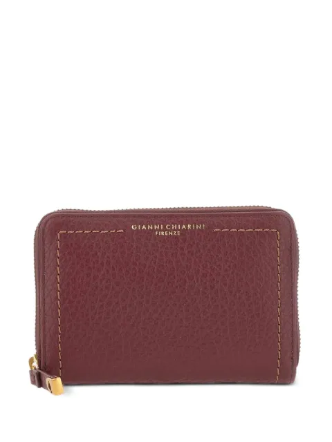GIANNI CHIARINI Bubble leather wallet Red PF5043
