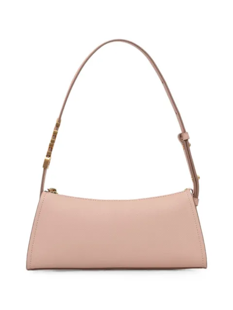 DKNY logo-plaque adjustable-strap shoulder bag Pink R433YG57