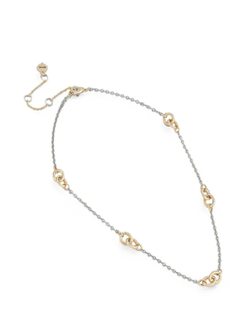 DKNY Alain intertwined-link chain necklace Silver 04N00365