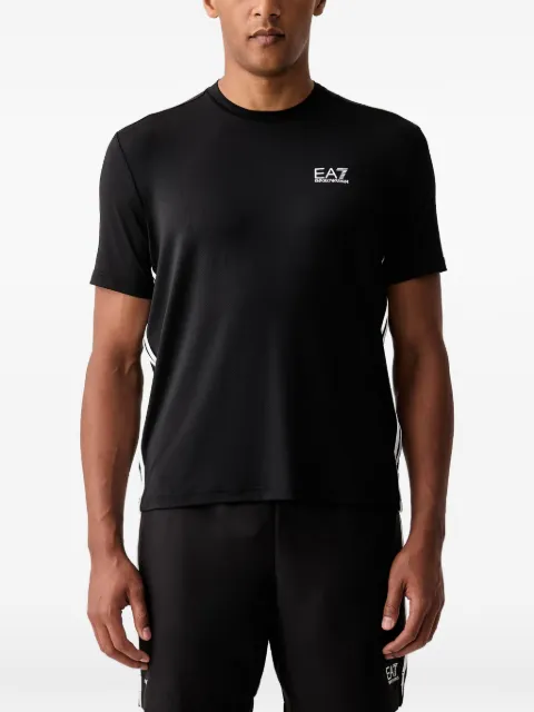 Ea7 Emporio Armani logo-print T-shirt Black 7M002486AF13689